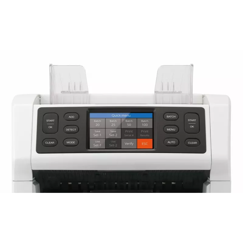 Banknošu skaitīšanas mašīna Safescan 2850 Balta LCD AC 110-240V