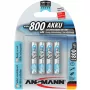 1x4 Ansmann maxE NiMH uzlādējamās baterijas Micro AAA 800 mAh 5035042