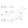 Lenovo ThinkSystem SR250 V3/ST250 V3 M.2 kabeļu komplekts (4Z57A88898)