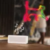 LED neona gaisma MANTA SNL60RGB RGB krāsu mainoša sloksne, elastīga dekoratīvā apgaismojuma