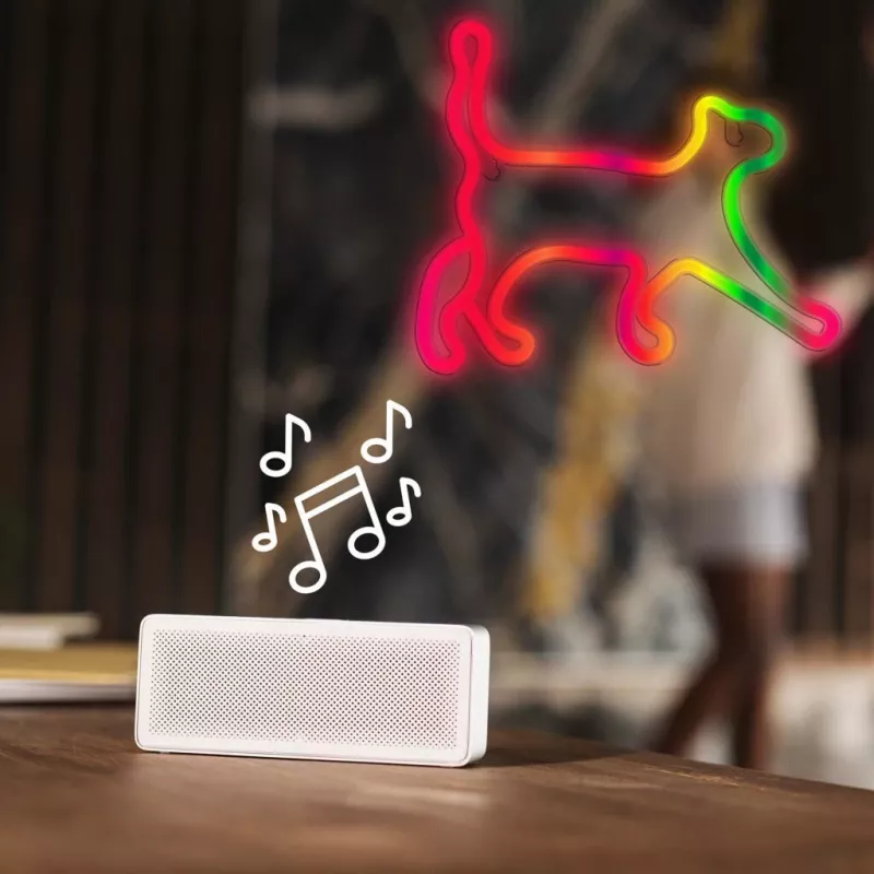 LED neona gaisma MANTA SNL60RGB RGB krāsu mainoša sloksne, elastīga dekoratīvā apgaismojuma