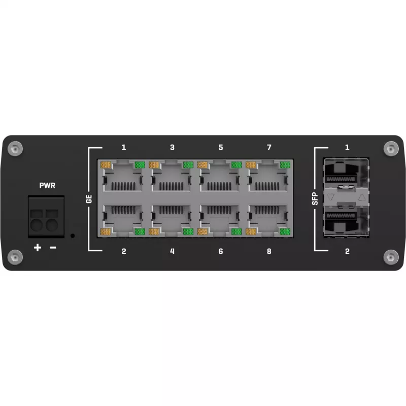 Teltonika TSW210 Slēdzis, 8x RJ45, 2x SFP