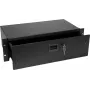 Rack atvilktne Omnitronic SN-3 3U ar slēdzeni — 3U uzstādāma rack atvilktne ar slēdzeni, Omnitronic
