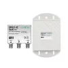 axing SPU 21-02 - kabeļu kombinētājs - 47 - 2200 MHz - pelēks - sudrabains - 120 mm - 30 mm - 70 mm