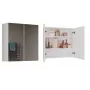 Topeshop POLA 2DL BIEL vannas istabas glabāšanas skapis balts