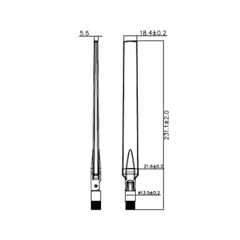 Daudzvirzienu antena DeLOCK 88913