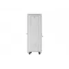 LANBERG 19 collu 32U stāvošs statīva skapis 600×600 mm pelēks ar perforētām durvīm un LCD (plakanais iepakojums)