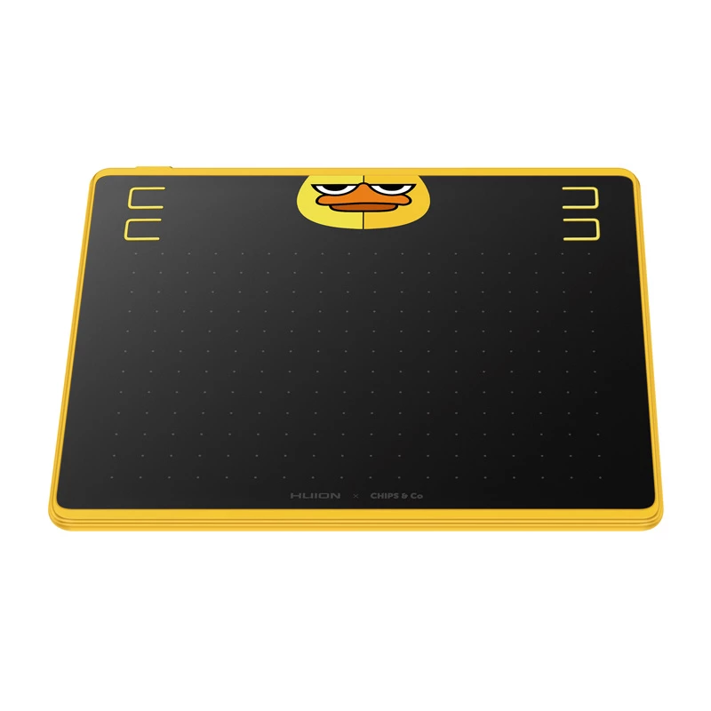 Grafikas planšete HUION HS64 Special Edition melna dzeltena
