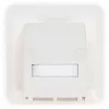 Digitus FTTH optiskās šķiedras apdares sienas roze DN-93201 ar SC/LC adapteri 86x30x86 mm