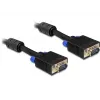 VGA kabelis DeLOCK 5m, VGA (D-Sub) melns, 82559