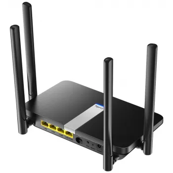 Cudy LT500 bezvadu maršrutētājs Fast Ethernet Divjoslu (2.4 GHz / 5 GHz) 4G Melns