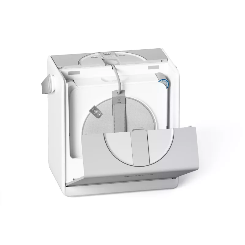 Ecovacs Winbot W2S Omni logu tīrīšanas robots balts pelēks WG893-12 WG89312 (WG893-12)