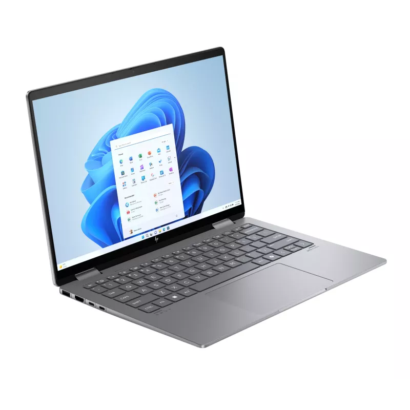 HP Envy x360 2-in-1 klēpjdators 14-fa0006ny - Ryzen 7-8840HS, 16GB, 512GB SSD, 14.0 WUXGA 300-nit skārienekrāns, IR tīmekļa kamera, Meteor Sudrabs, Win 11 Home