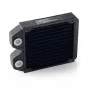 Radiators 120 mm BitsPower Tarasque BPTA-NLSS120-F2PB — plāns radiators vienam 120 mm ventilatoram