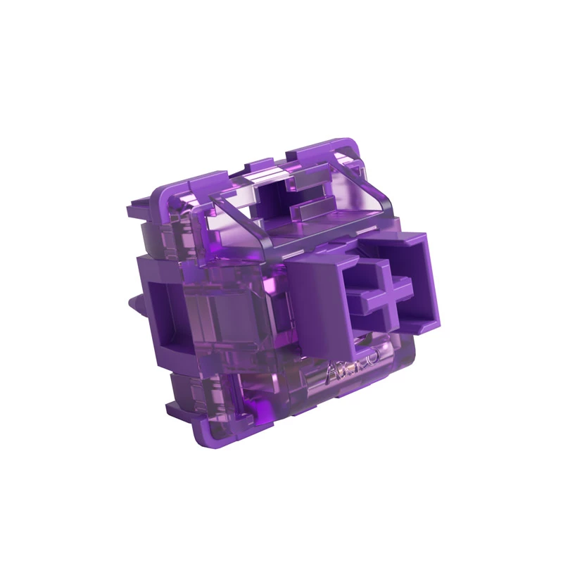 Akko V3 Pro Lavender Purple mehāniskais slēdzis, 5-pin, taktils, MX kāts, 40 g, 45 gab