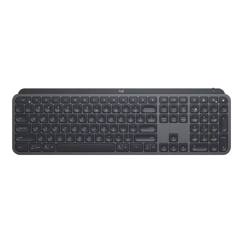 Logitech MX Keys Combo for Business - Tastatūras un peles komplekts - ar fona apgaismojumu - Bezvadu - Bluetooth LE - QWERTY - GB - Grafīts