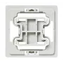 Iebūvēts dimmers un slēdzis Homematic IP EQ3-ADA-J2 — Balts, 55×55×20 mm