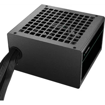 Barošanas bloks DeepCool PF500 500 W ATX 2.4, 80 PLUS, 120 mm ventilators, 20+4 kontaktu, 2×6+2 PCIe, 4×SATA