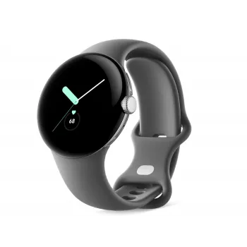 Google Pixel Watch - Pulēts sudrabs - Viedpulkstenis ar siksnu