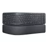 Logitech ERGO K860 - Tastatūra - Bezvadu - 2,4 GHz, Bluetooth 5.0 - QWERTY - GB - Grafīts