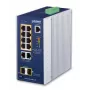 Pārvaldāms komutators PLANET IGS-4215-8UP2T2S L2/L4 Gigabit Ethernet PoE 10 porti