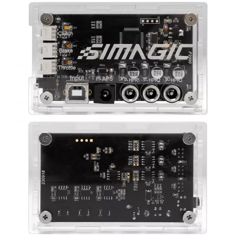 Haptiskā vadības bloks Simagic P2000-HCB ar USB savienojumu