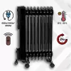 Camry | Sildītājs | CR 7810 | Eļļas radiators | 2000 W | Jaudas līmeņu skaits 3 | Melns