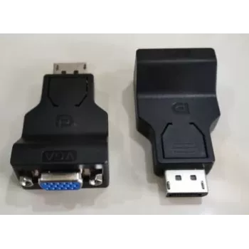 Microconnect MC-ITH-DP1.2-VGA video kabeļa adapteris DisplayPort VGA (D-Sub) melns