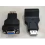 Microconnect MC-ITH-DP1.2-VGA video kabeļa adapteris DisplayPort VGA (D-Sub) melns