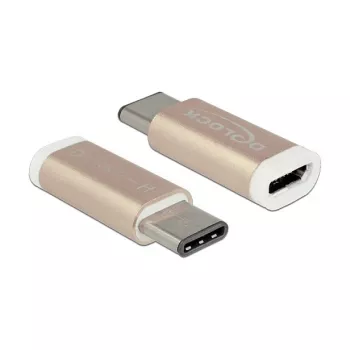 Kabeļu savienotāja pārveidotājs DeLOCK 65677 USB 2.0-C uz Micro-B