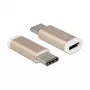 Kabeļu savienotāja pārveidotājs DeLOCK 65677 USB 2.0-C uz Micro-B