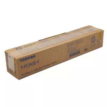 Toshiba T-FC50EY tonera kasete 1 gab. Oriģināls dzeltena