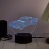 LED transportlīdzekļa dekoratīvā lampa MANTA SNL121RGB RGB 3D gaisma automašīnām un motocikliem