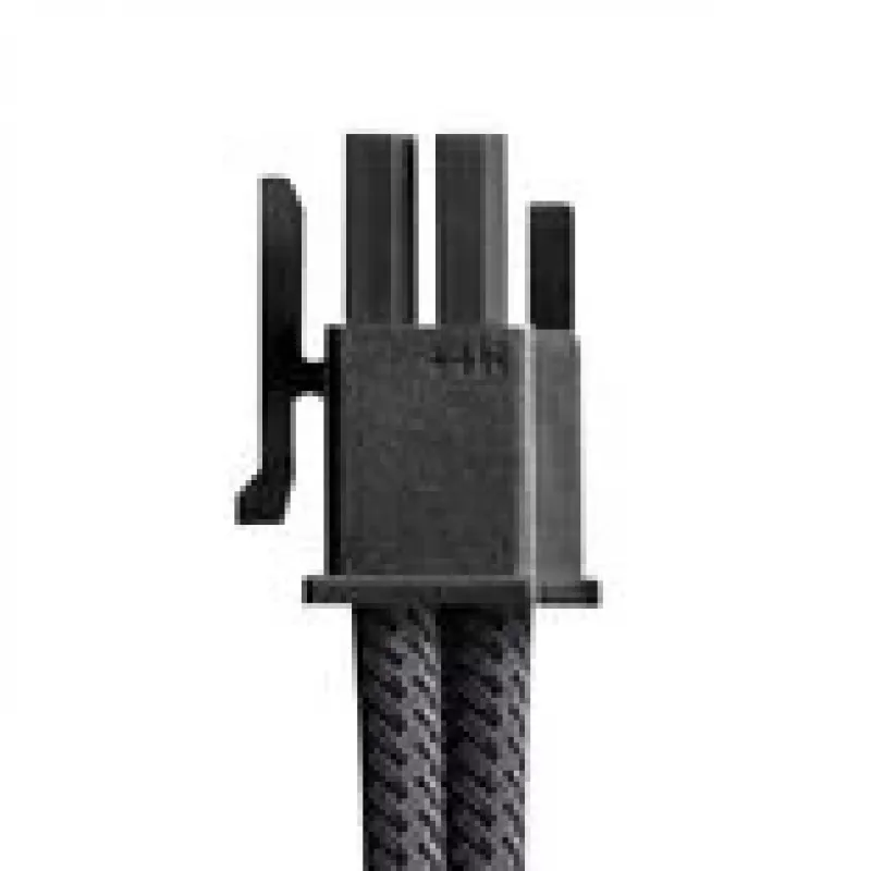 CableMod Universal Pro ModMesh 16-pin to 16-pin kabelis, apvalkots, StealthSense - melns, 60 cm