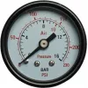 Spiediena manometrs Aerotec modelis 9415451 — 1/4 collu ārējā vītne