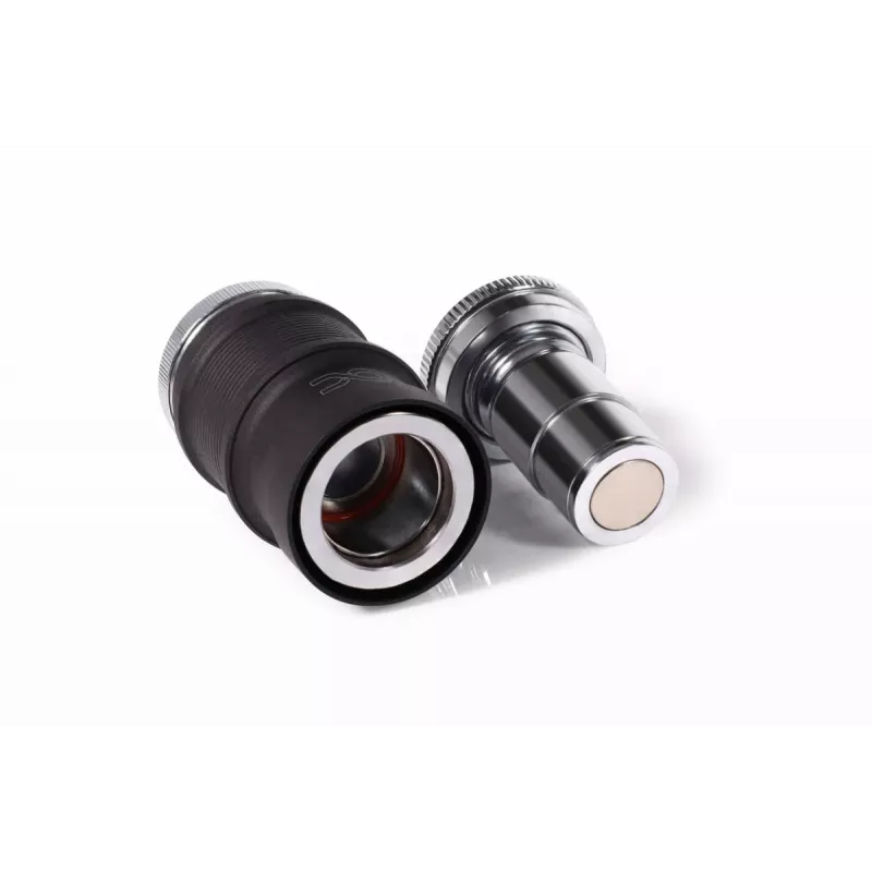 Ūdens bloku adapteris Alphacool ES Quick-Release Connector 13876 misiņš niķelis plastmasa melns hroms