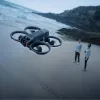 DJI Avata 2 drons — maksimālais darbības rādiuss 13 000 m, maksimālais ātrums 27 m/s, 4 rotori, melns (bez brillēm vai tālvadības pults)