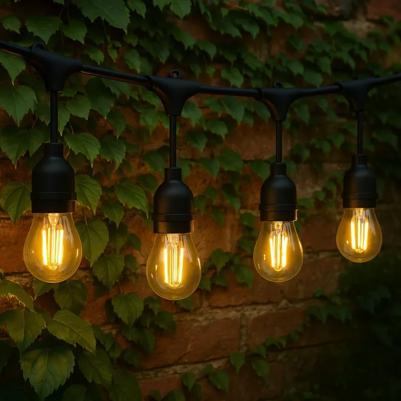 Āra virknes gaismas Lite bulb moments Extralink 10 m, 10 spuldzes, dārza vītne