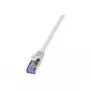 Tīkla kabelis LogiLink Cat6a S/FTP RJ-45 1,5 m pelēks
