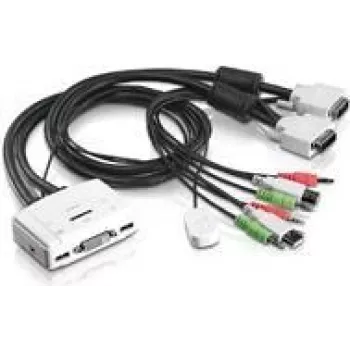 TRENDnet kabeļu komplekts DVI-I, USB un audio KVM TK-232DV 3m