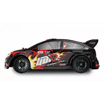 Amewi FR16 Rallye Drift transportlīdzeklis, tālvadāms RC modelis, rallija automašīna, elektromotors, 1:16 (21093)