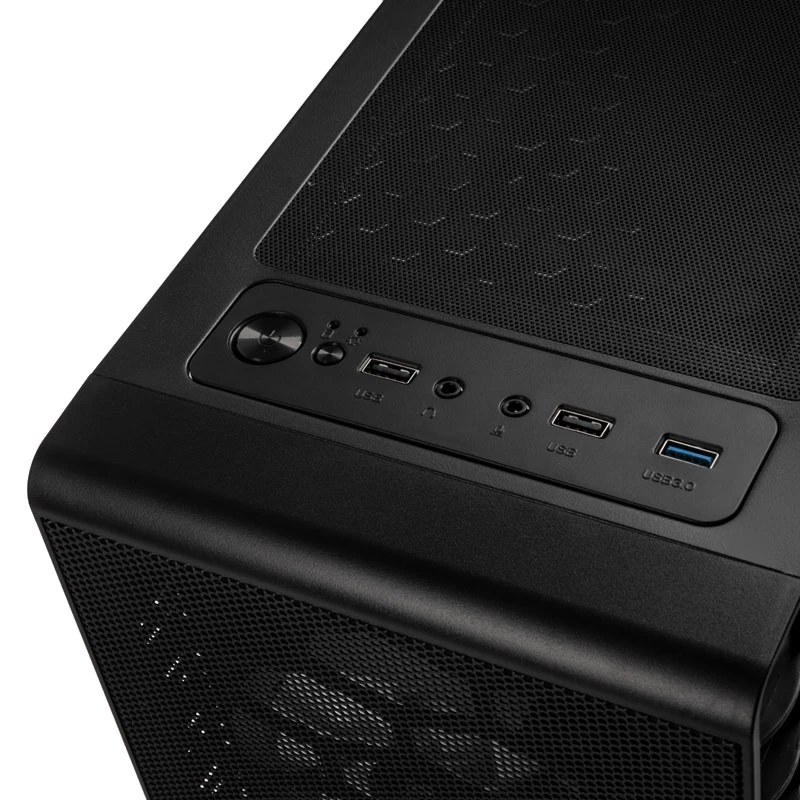 Kolink Observatory Lite Mesh RGB Mid Tower - melna