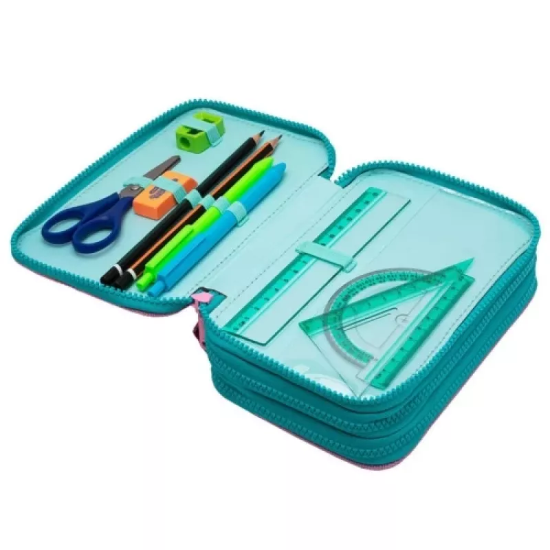 Penālis CoolPack Jumper 3 DREAMS F067654 – trīslīmeņu, vairāku nodalījumu skolas penālis
