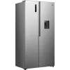 Gorenje HZF55082 NRS917E41XWD G400, brīvstāvošs, amerikāņu durvis, pelēks, 2 durvis, skārienjūtīgs, LED