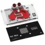 GPU ūdens bloks Barrow MSI Suprim 5090 Melns — pilna pārklājuma dzesēšana grafikas kartēm