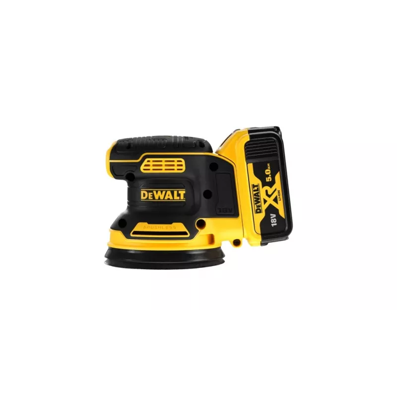 Disku slīpmašīna DeWalt DCW210N bezsuku 18 V, 125 mm plate, 8 000–12 000 OPM, 930 g