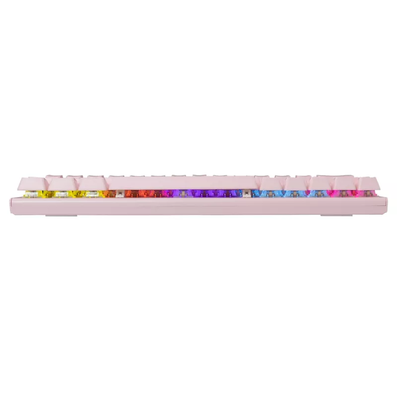 Mehāniskā spēļu tastatūra White Shark Wakizashi GK-002421V2 rozā ASV-Zils izkārtojums