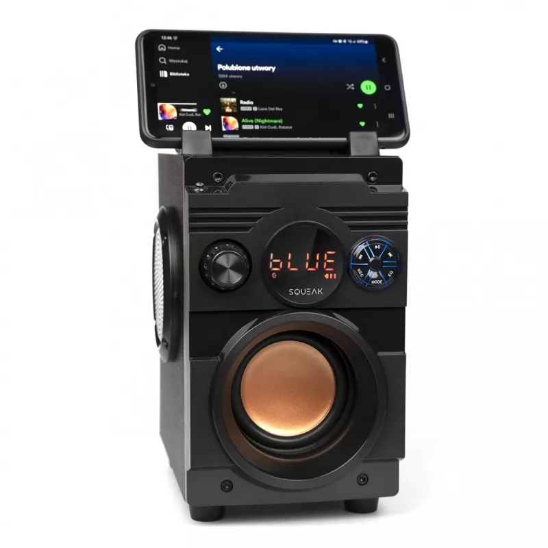 Squeak Bassblaster Bluetooth 5.1 skaļrunis, FM radio, MP3 atskaņotājs SQ1001