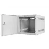 Pie sienas stiprināms statīvs LANBERG WF10-2304-00S 4U, 280×310×247 mm, dziļums 240 mm, 20 kg kravnesība, IP20, melns