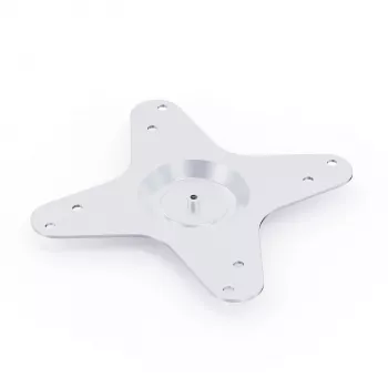 Adaptera plāksne WANBO GRIESTU STIPRINĀJUMA PIEDERUMI Alumīnijs Sudraba 170x170mm